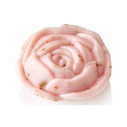 Schafmilchseife Rose in Rosenform