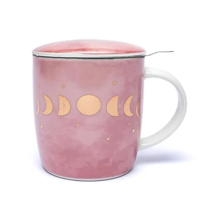 Kräuterteetasse Mondphasen inkl. Sieb