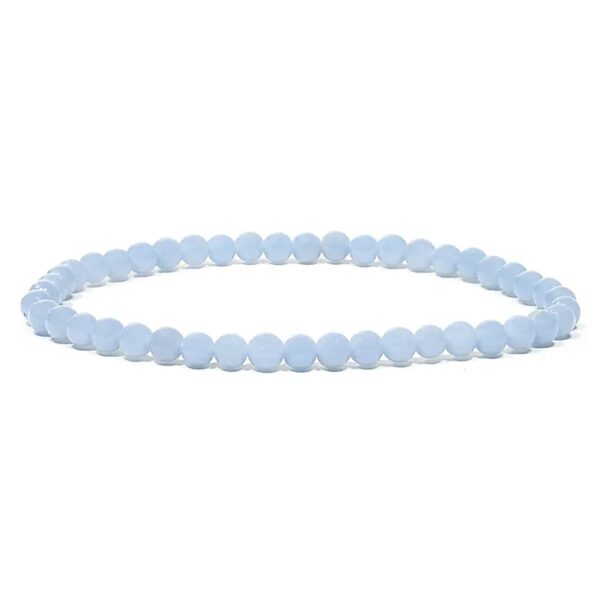 Kugelarmband Angelit (Anhydrit) 4 mm