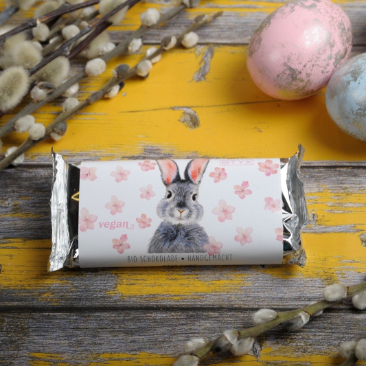 BIO Osterschokolade Mandel Nougat