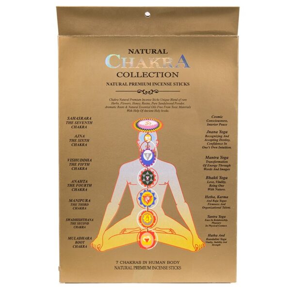 Chakra Räucherstäbchen in Geschenkbox – Bild 3