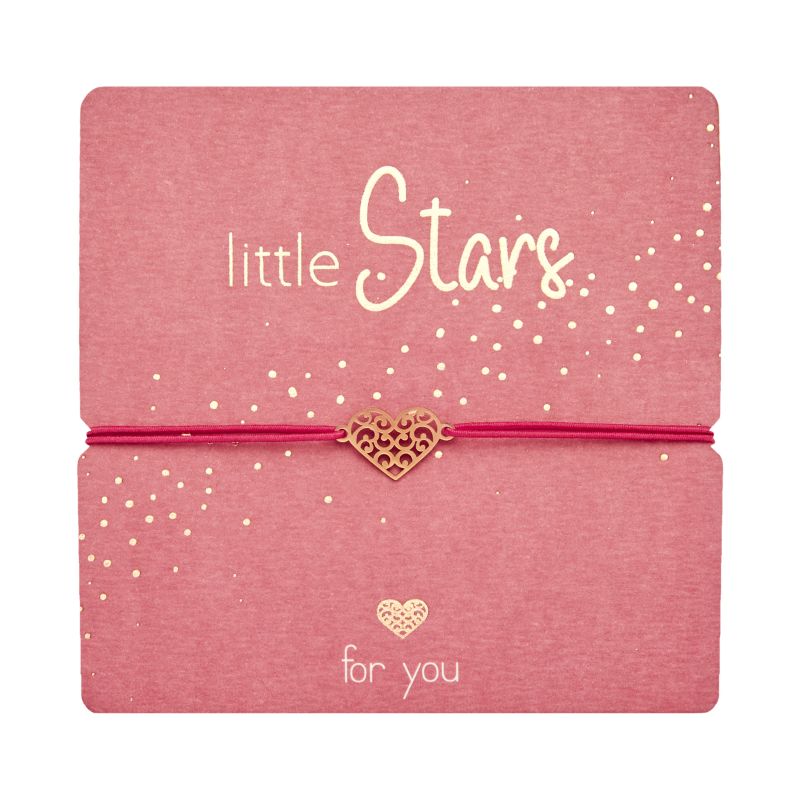 Herz mit Ornamenten – Armband „Little Stars“