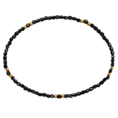 Schwarzer Spinell-Armband - Harmony of Nature