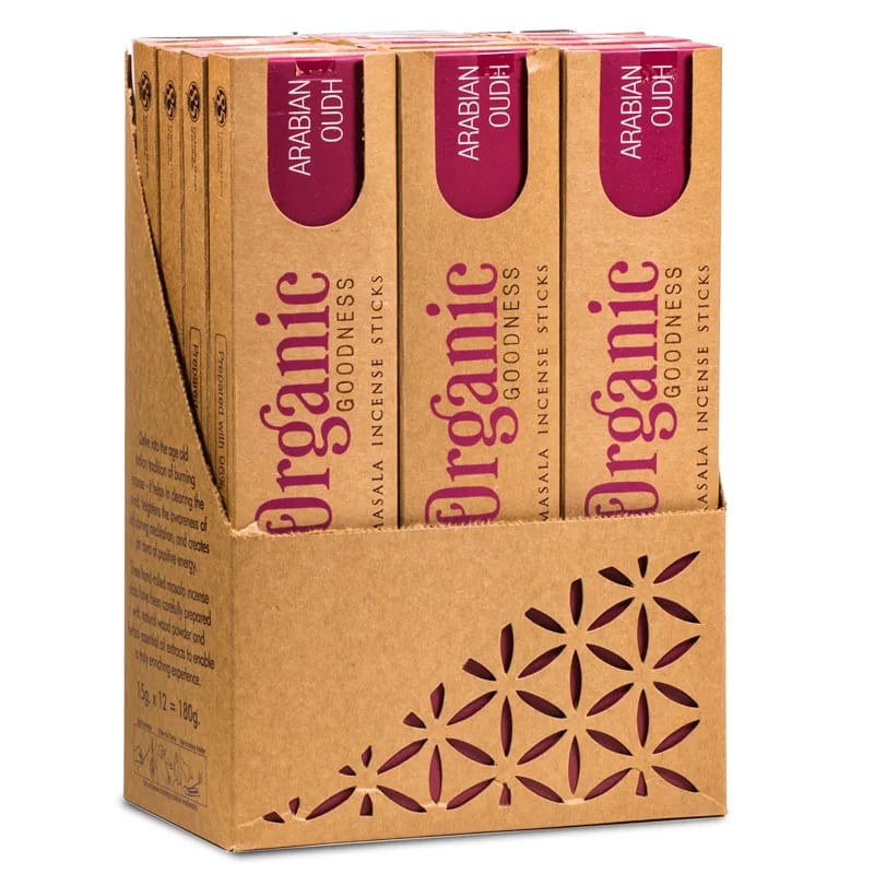 Arabian Oudh – Organic Goodness Räucherstäbchen