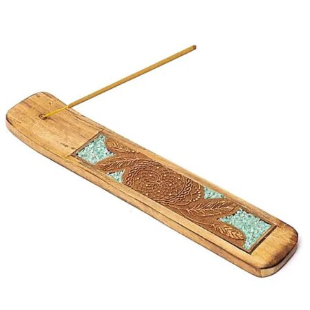 Traumfänger Räucherstäbchenhalter mit Amazonit