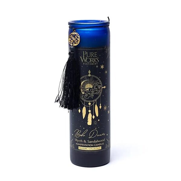 Boho Dreams - Manifestationskerze im Glas