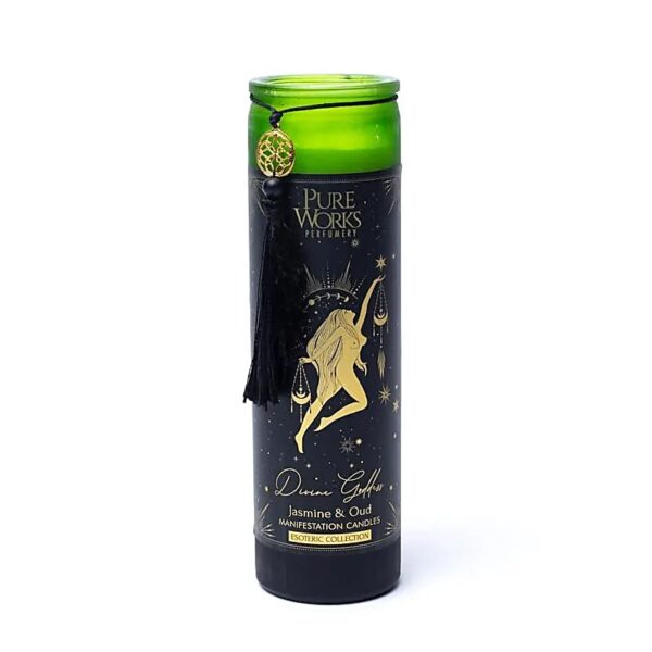 Divine Goddess - Manifestationskerze im Glas