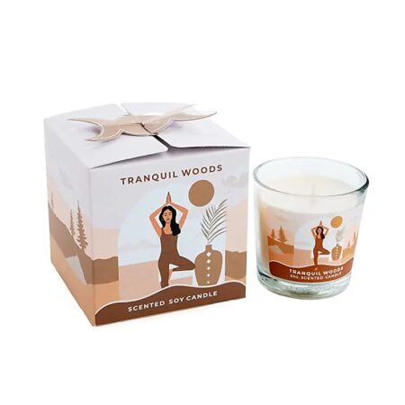 Tranquil Woods - Moonshine Yoga Duftkerze im Glas