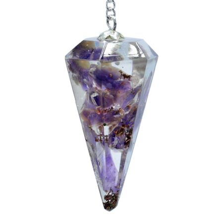 Orgonpendel Amethyst