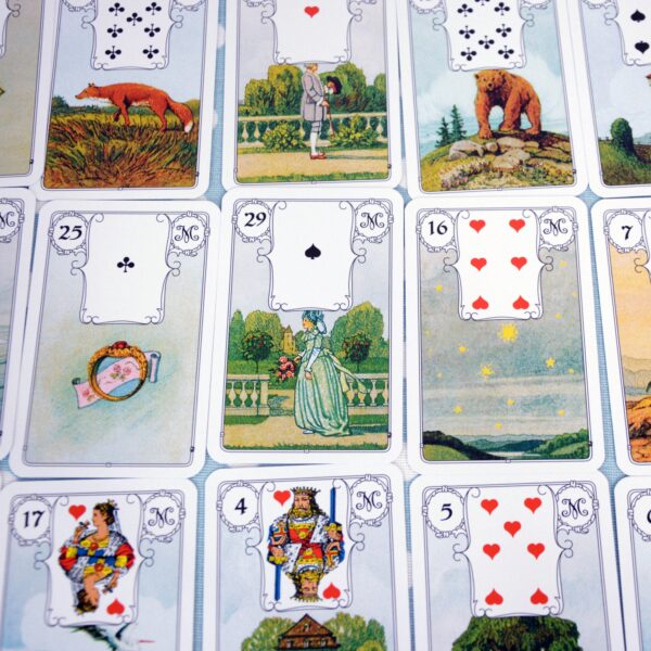 Lenormand Blaue Eule - Karten – Bild 2