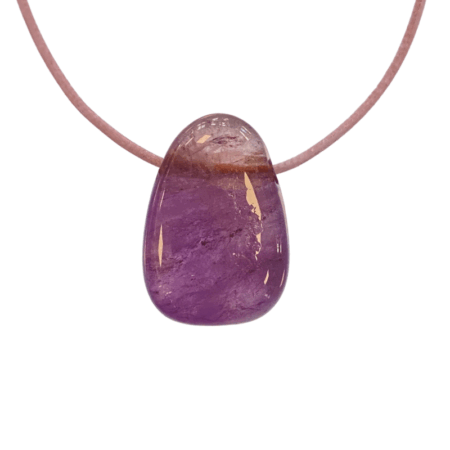 Amethyst gebohrt