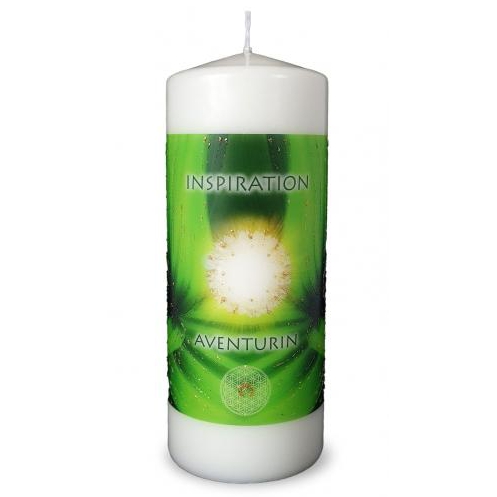 Aventurin Energiekerze groß