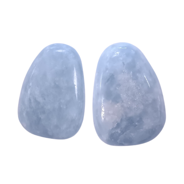 Calcit blau gebohrt – Bild 2