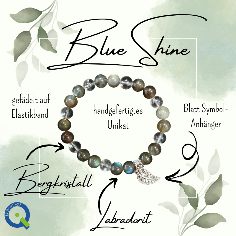 Stein Armband – Blue Shine