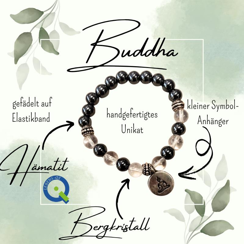 Stein Armband – Buddha
