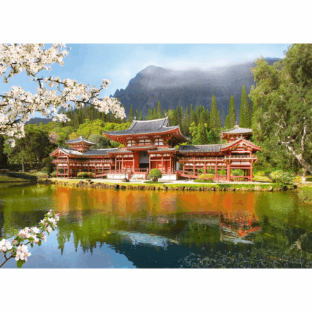 Replica of the Old Byodoin Temple - 1000 Teile Puzzle