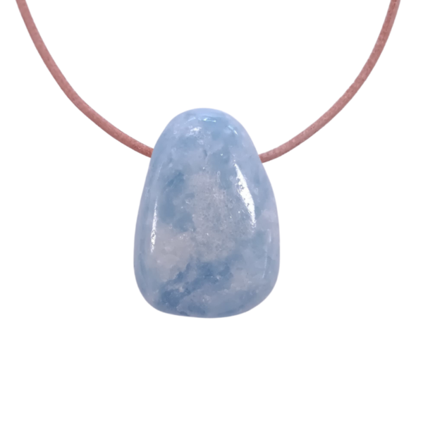 Calcit blau gebohrt