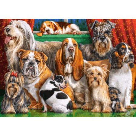 Dog Club - 3000 Teile Puzzle