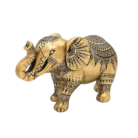 Goldener Elefant