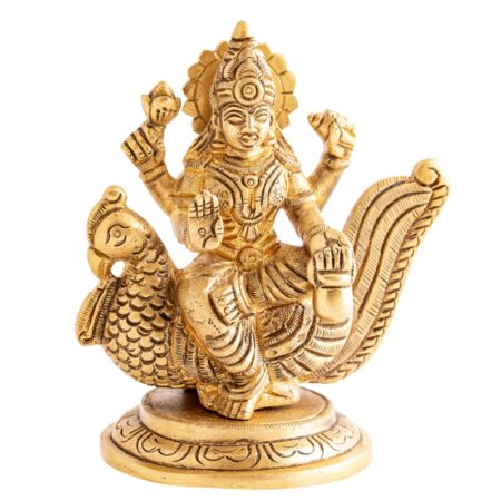 Lakshmi auf Pfau