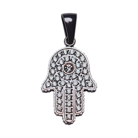 Hamsa Anhänger - stahl