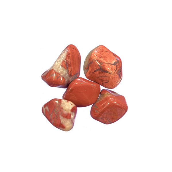 Jaspis Rot Trommelstein – Bild 2