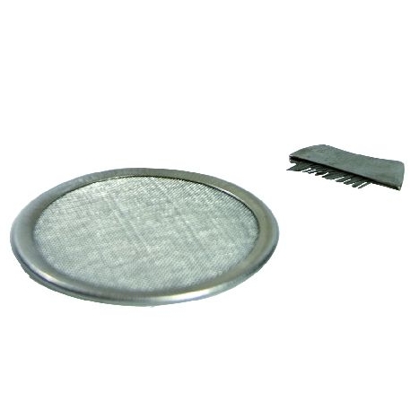 Räuchersieb Edelstahl flach