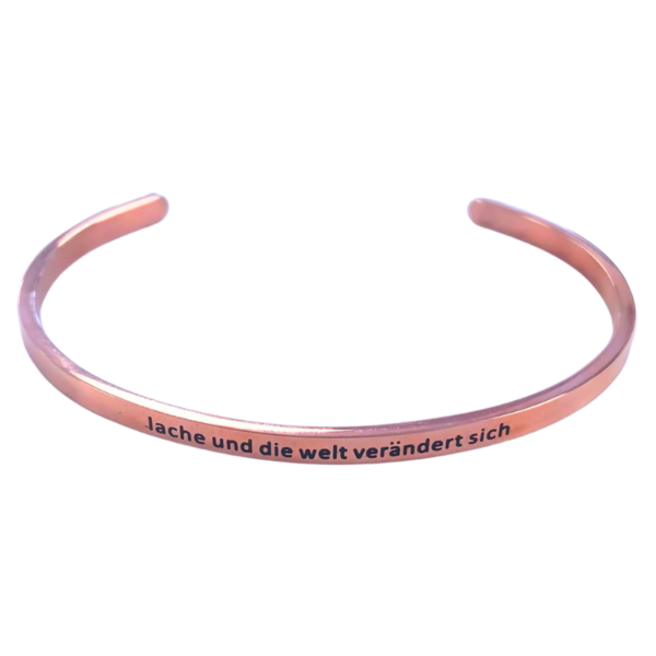 lache und die welt verändert sich - Armcandy