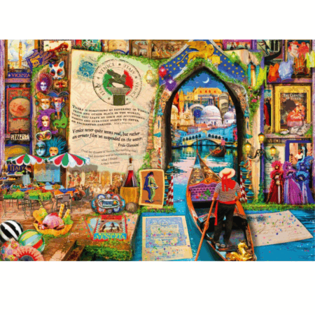 Life is an Open Book Venice - 4000 Teile Puzzle