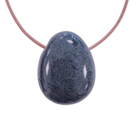 Opal schwarz gebohrt