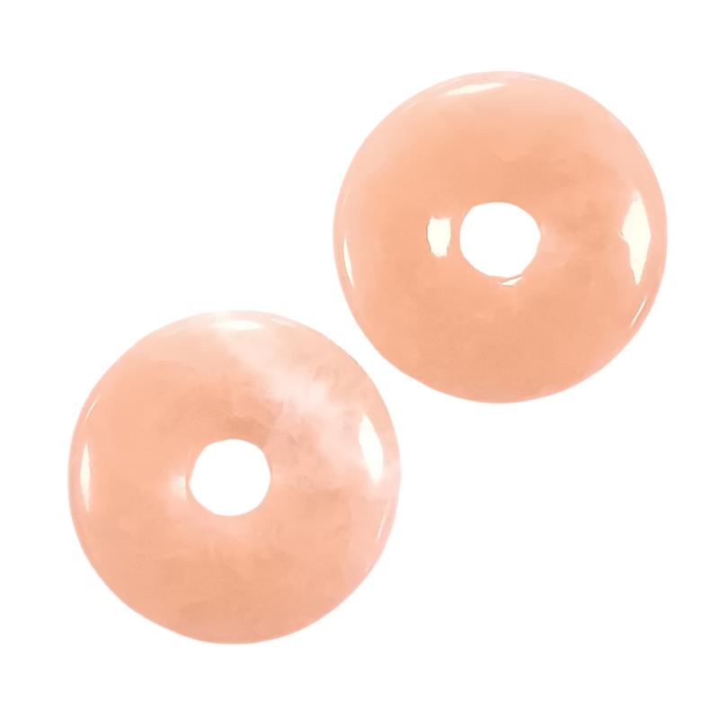 Calcit (Orangencalcit) Donut XL