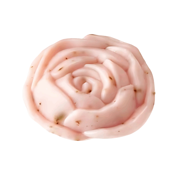 Schafmilchseife Rose in Rosenform