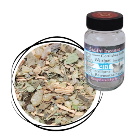 Siddhi Räuchermischung Bergkristall 852 Hz - Glas