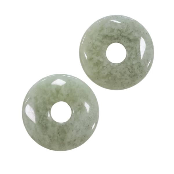 China Jade (Serpentin) Donut – Bild 2