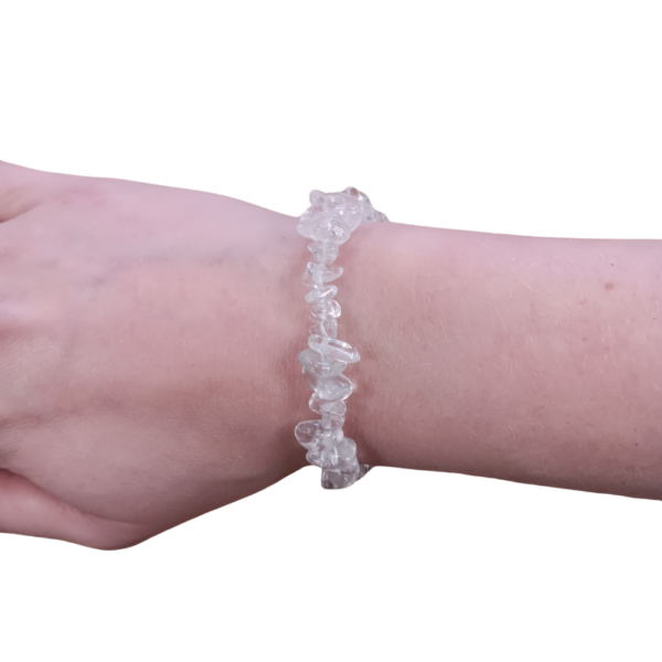 Splitterarmband Bergkristall – Bild 2