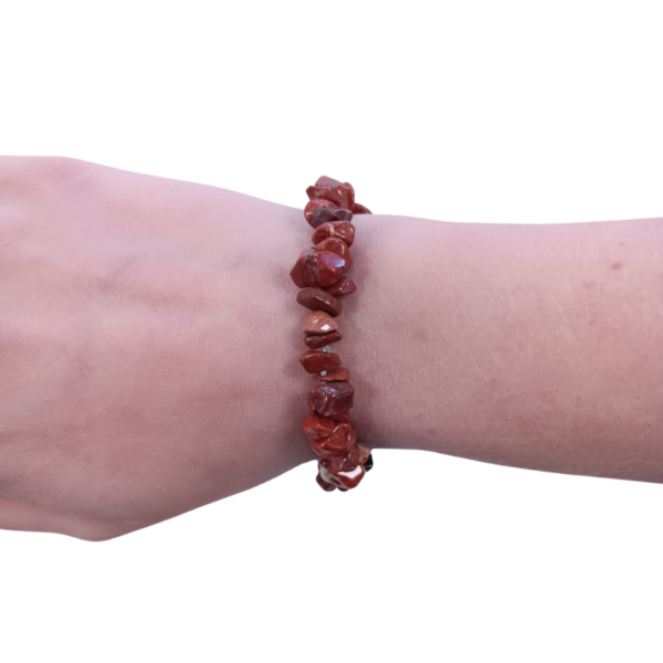 Splitterarmband Jaspis – Bild 2
