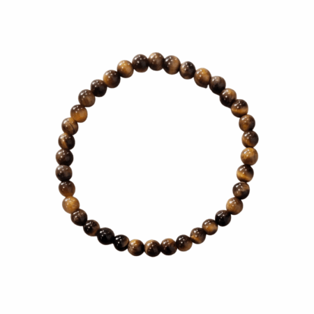 Kleines Kugelarmband Tigerauge 4 mm