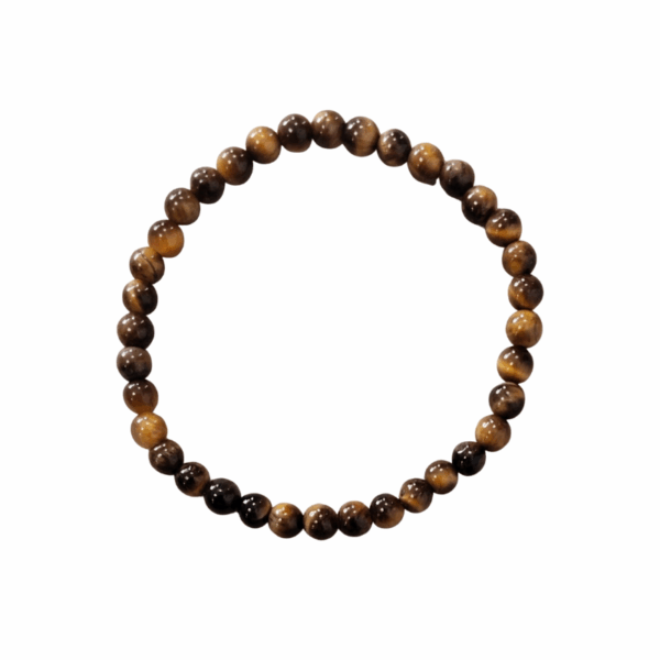 Kleines Kugelarmband Tigerauge 4 mm