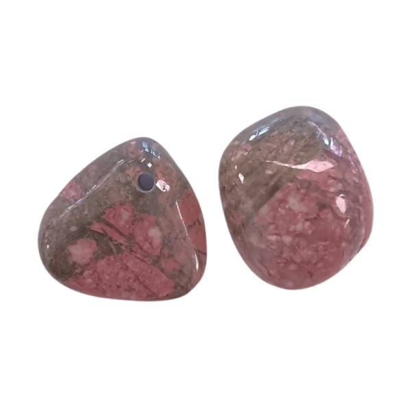 Unakit (Epidot-Feldspat) gebohrt – Bild 2