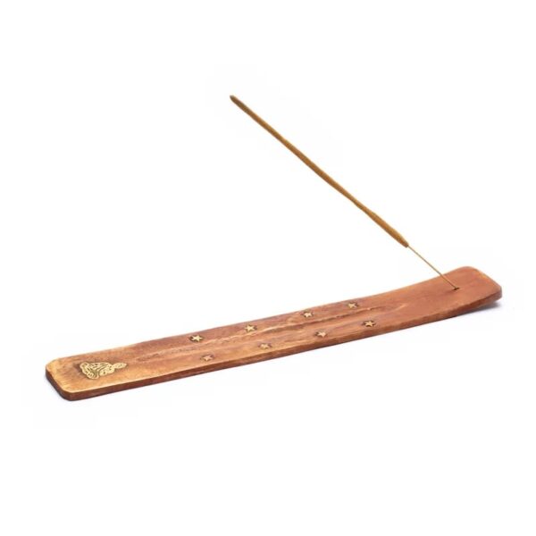 Holz Räucherstäbchenhalter Buddha – Bild 3