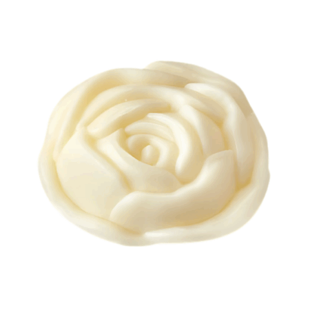 Schafmilchseife Wiesenduft in Rosenform