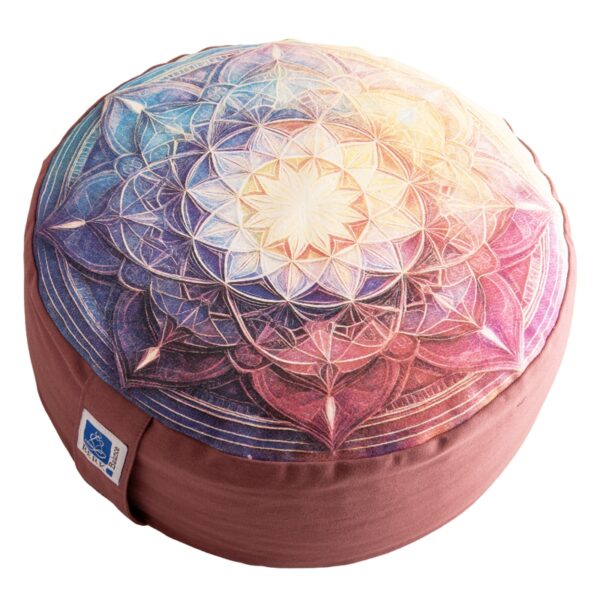 Mandala bunt Meditationskissen