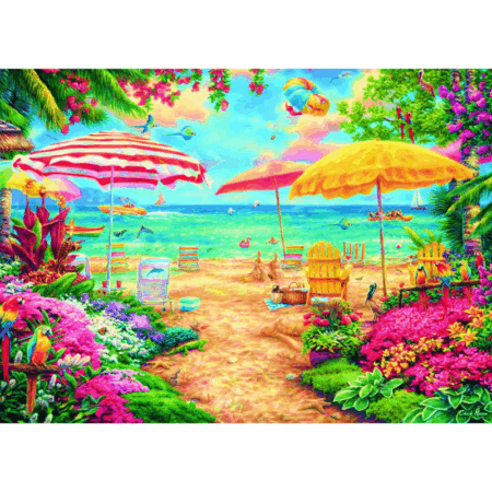 A Perfect Day at the Beach - 1000 Teile Puzzle