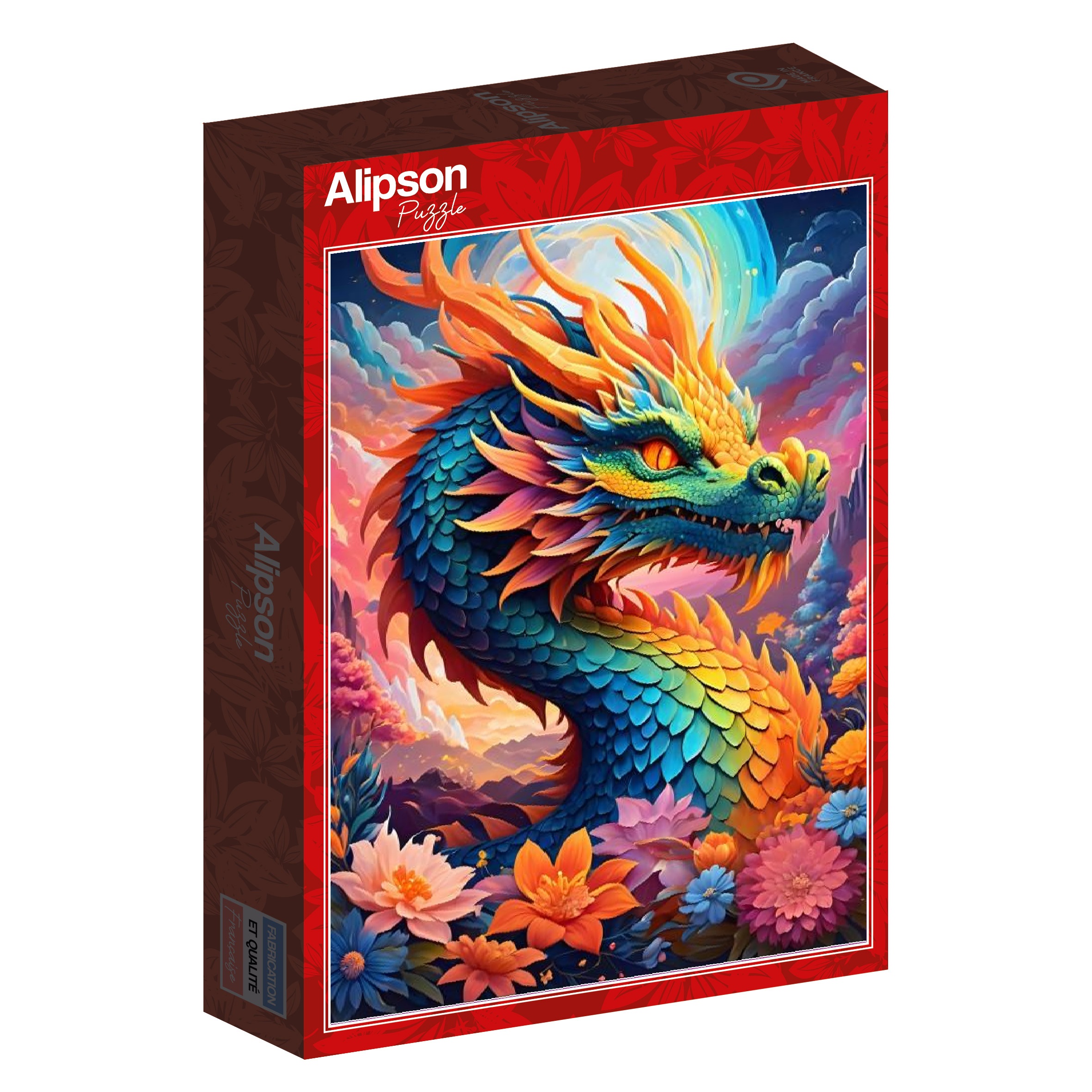 Colourful Dragon – 1000 Teile Puzzle