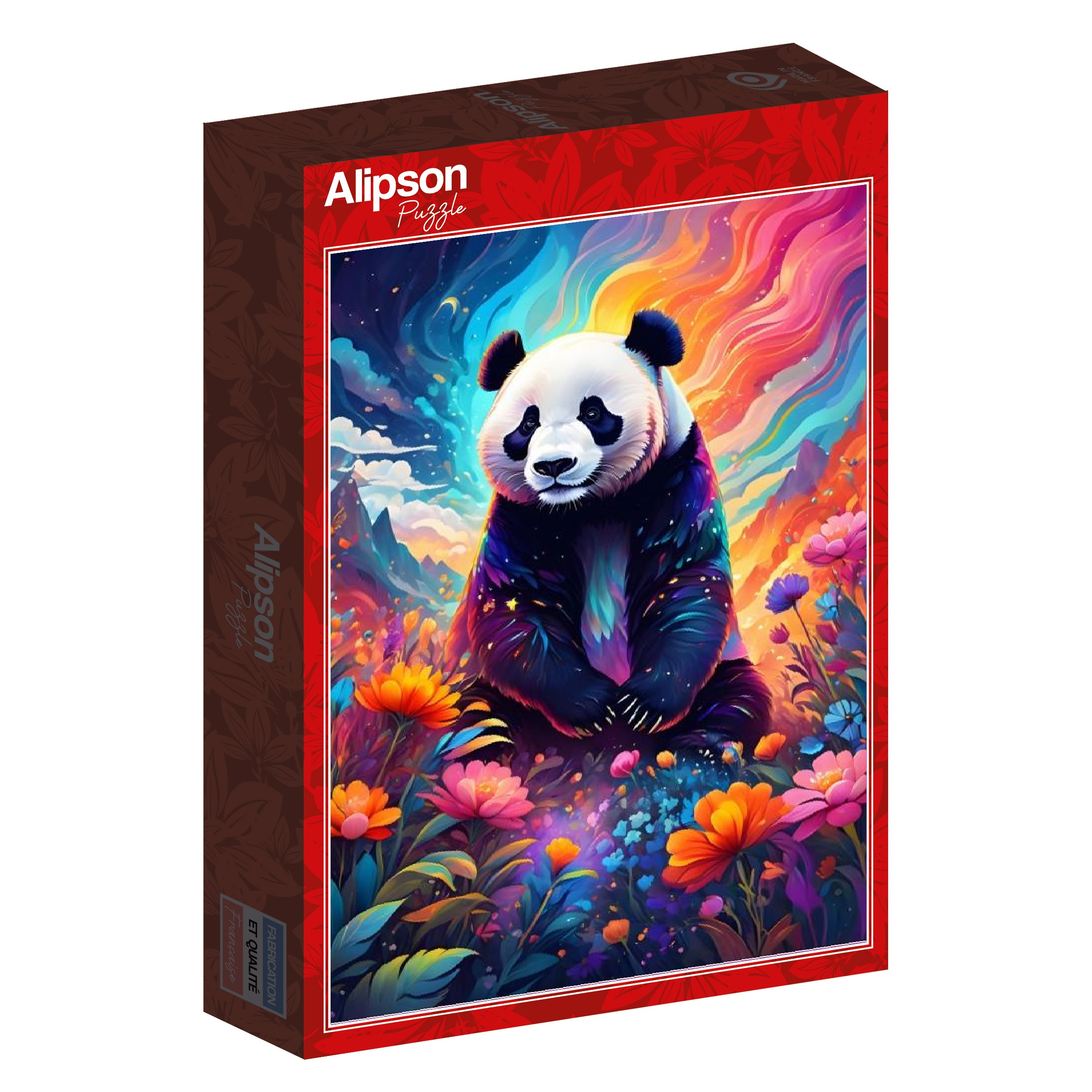 Colourful Panda – 1000 Teile Puzzle