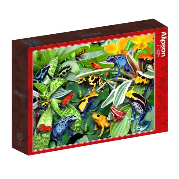 Fun Frogs  - 500 Teile Puzzle – Bild 2