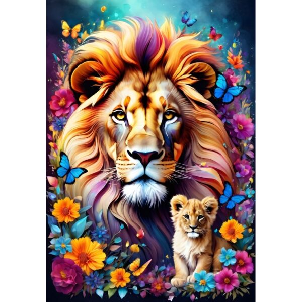 Lions - Maternal Love Collection - 1000 Teile Puzzle