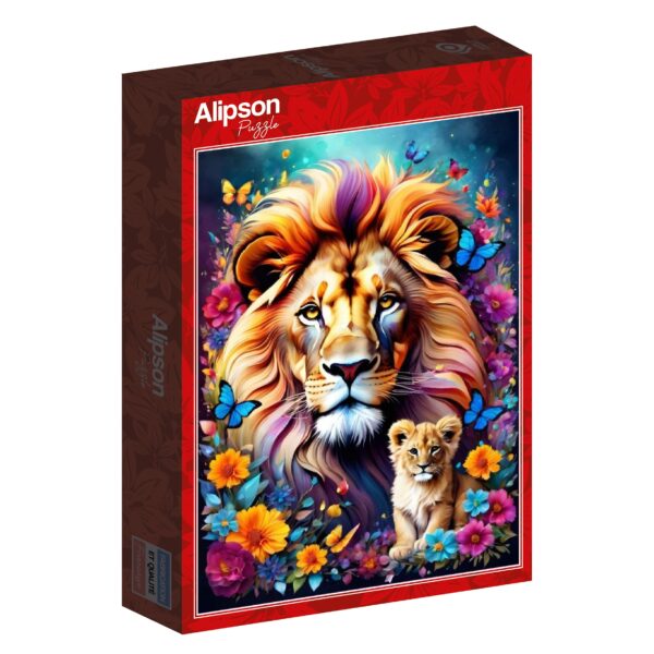 Lions - Maternal Love Collection - 1000 Teile Puzzle – Bild 2