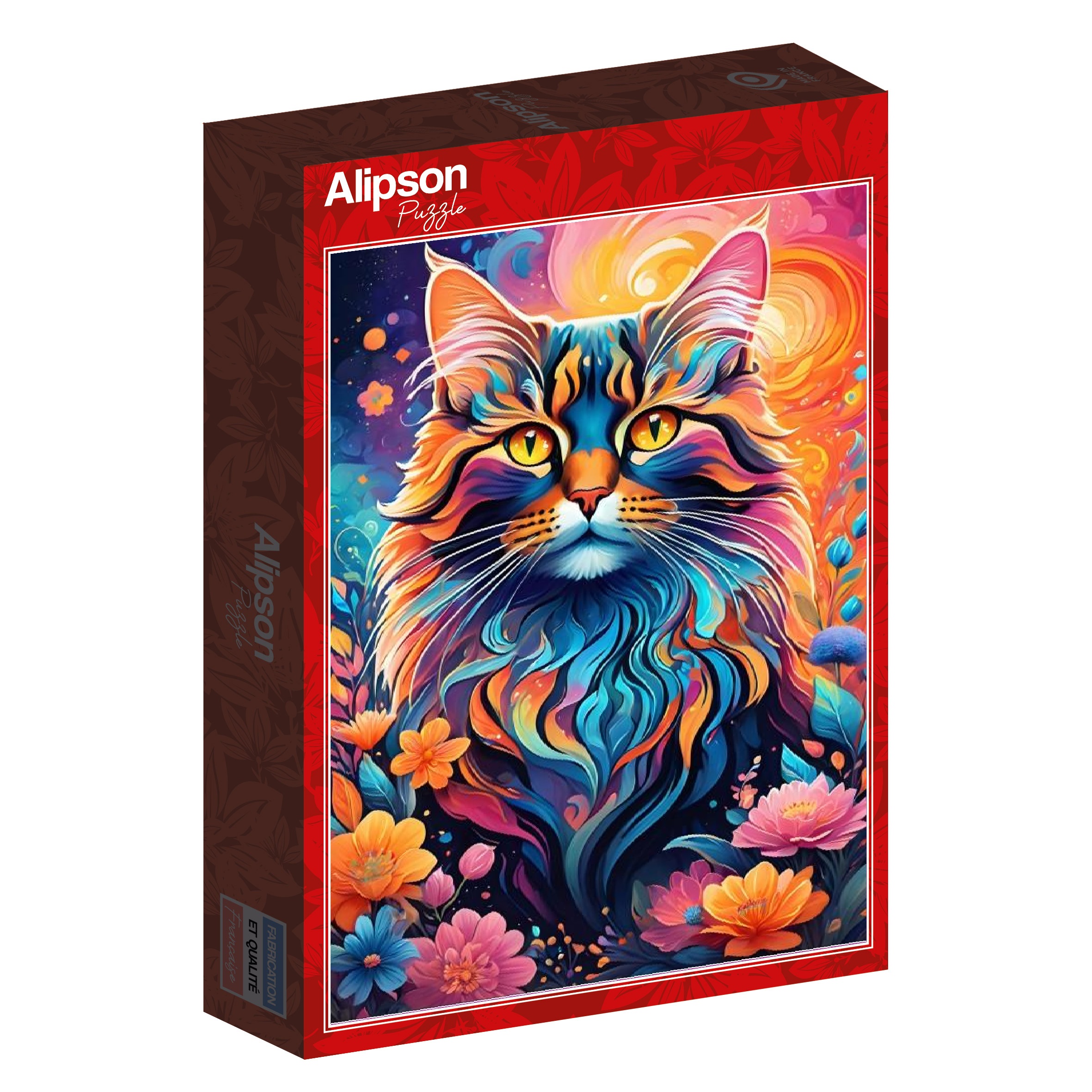Multicoloured Cat – 1000 Teile Puzzle