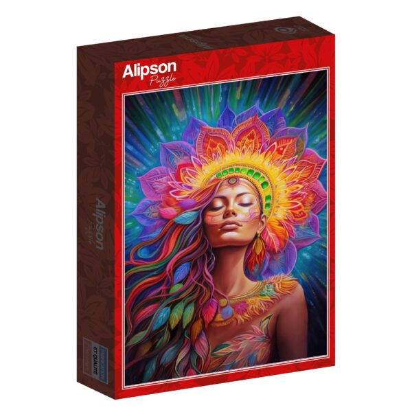 Rainbow Shaman - 1000 Teile Puzzle – Bild 2